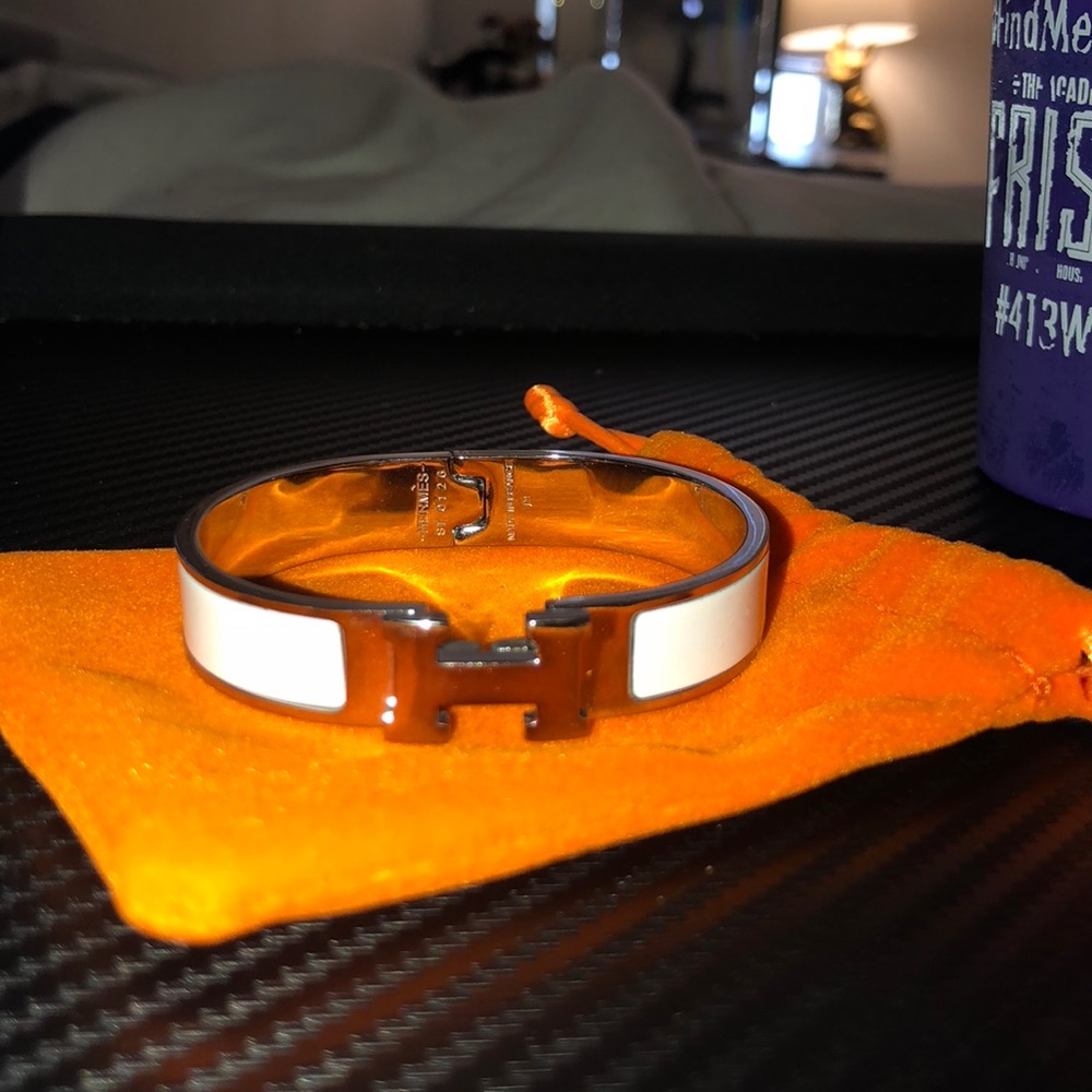 New Hermès H Clic Clac Bracelet w/ dust bag